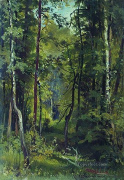 森 8 古典的な風景 Ivan Ivanovich の木 Oil Paintings